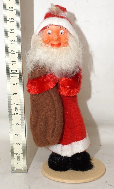 Weihnachtsmann Weihnachtsfigur SEBNITZ Figur Weihnachtsdekoration DDR 17cm /P9/3