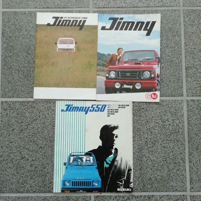 Jimny New Car Catalog JA11 JA22 JA12 Sj30 JA71 Japan y2
