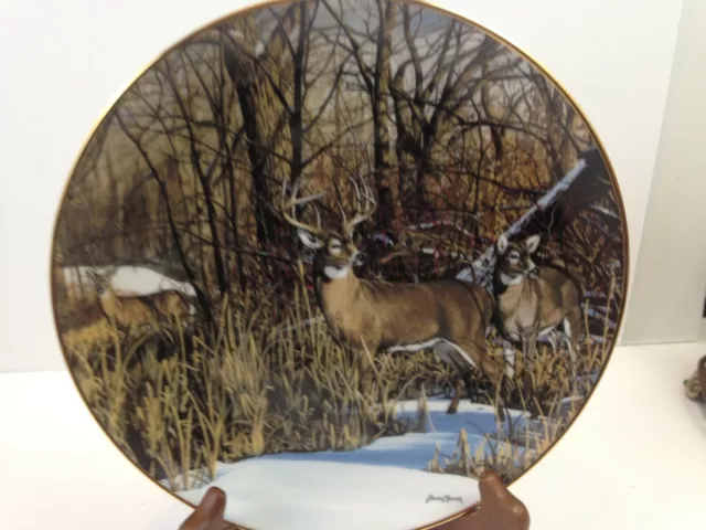 Friends of the Forest DOWNWIND ALERT Deer Plate Bruce Miller  Danbury   t24