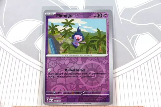 Mime Jr. (031/091) [Scarlet & Violet: Paldean Fates] Pokemon reverse