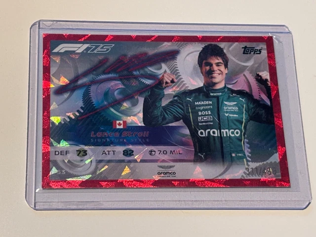 Carte Topps F1 Turbo Attax 2025 – N°298 Alain Prost Icons Of The Grid – Rose