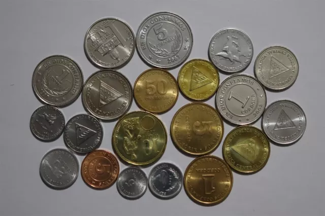 🧭 🇳🇮 Nicaragua Currency Collection High Grade B53 #168 Yj9