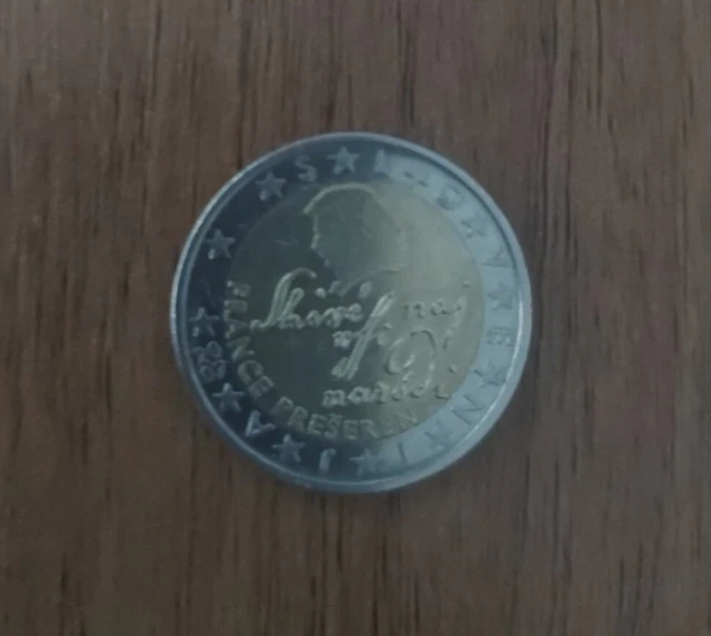 2 EURO MÜNZE france preseren 2007 EUR 1.500,00 PicClick DE