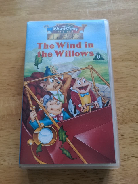 THE WIND IN The Willows VHS Walt Disney Mini Classic Video Kids Toad ...