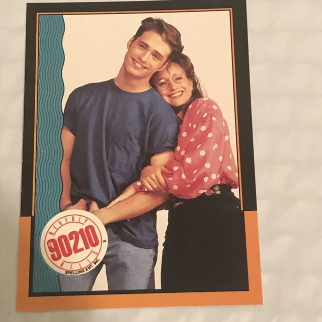 Beverly Hills 90210 Trading Card Vintage 1991 #84 Jason Priestley Gabrielle