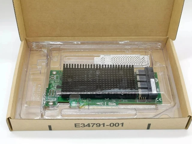 Broadcom LSI 9400-16i 12Gbps Tri-Mode SAS SATA NVMe HBA IT mode