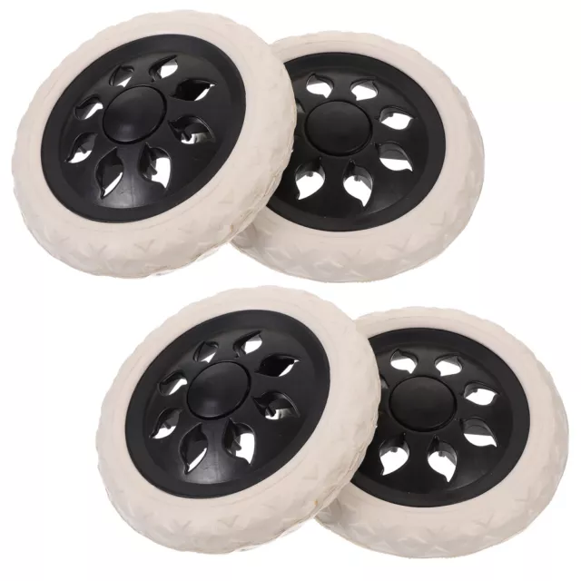 4Pcs Small Trolley Casters Wheels for Heavy Duty Furniture
