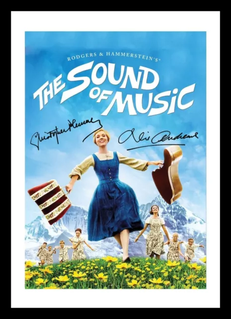 The Sound Of Music Cast Autographed Signed & Framed Photo Print