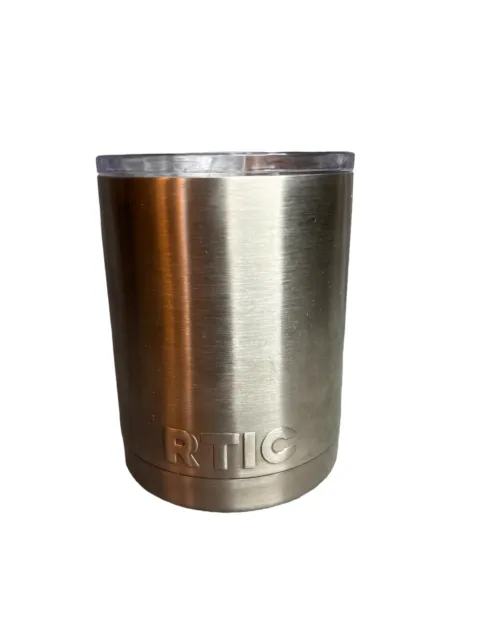 RTIC Rambler 10 Oz Lowball Steel Vacuum Insulated Tumbler with Lid Cup Mug