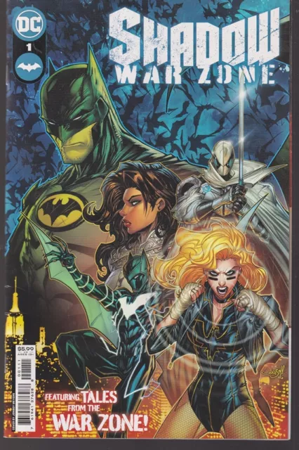 Shadow War Zone 1 DC 2022 1st print Black Canary Batman Talia 1st Angel Breaker