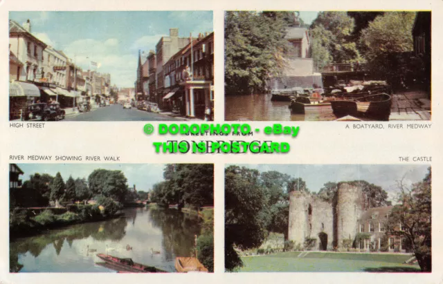 R531320 Greetings from Tonbridge. Cotman Color. Jarrold. Multi View