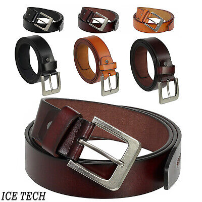 Braun Ceinture pour Homme Femmes Avec Automatique Boucle de Braun Noir Bleu 