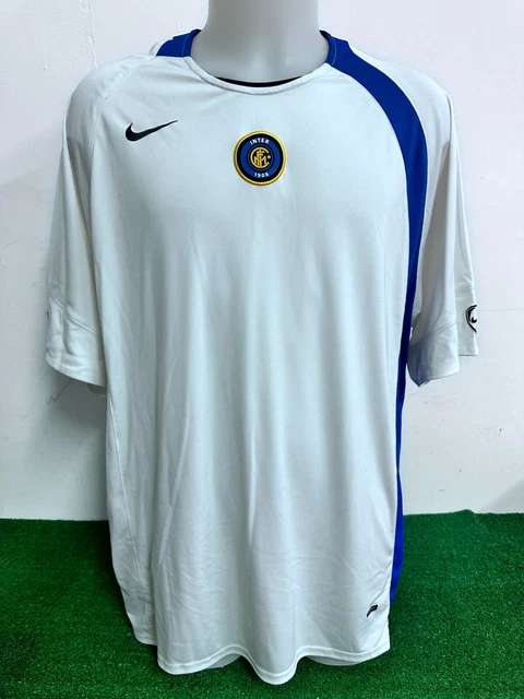 INTER MILAN 2004 2005 Home Shirt Football Soccer Jersey Maglia Nike Mens size XS