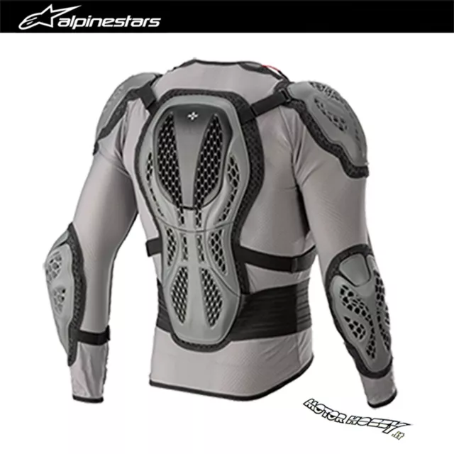 Pettorina Giacca Protettiva Alpinestars Bionic Action Jacket Grigio Taglia L 2