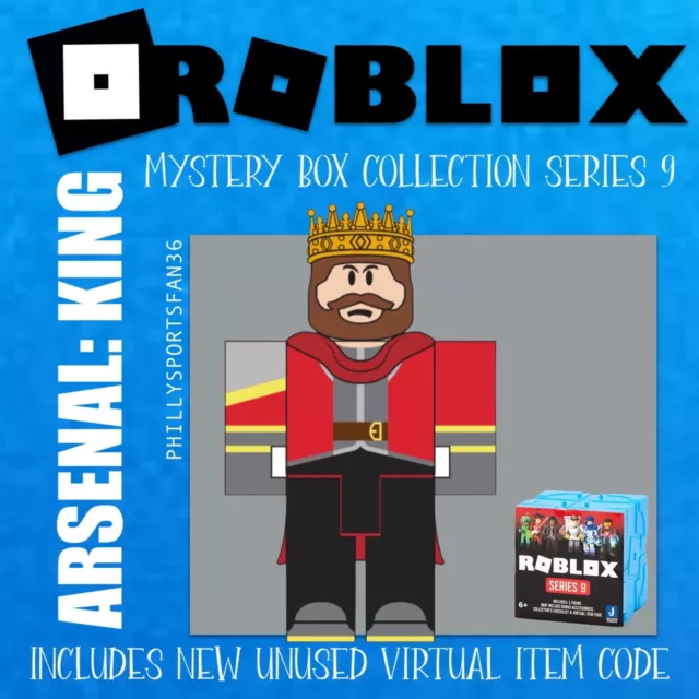 Roblox Arsenal Operatives Mystery Plush King w/ Jester Hat Pin