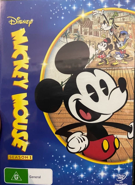 MICKEY MOUSE SEASON 1 region 4 DVD (Walt Disney animated kids / family
