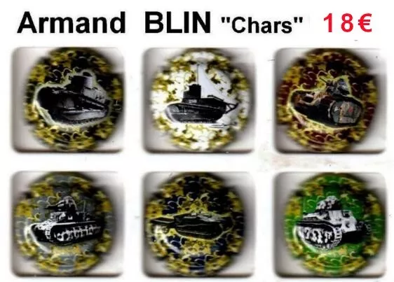 capsule de champagne ARMAND BLIN "CHARS"