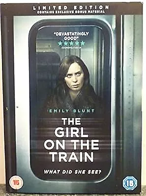 LIMITED EDITION The Girl On The Train DVD 2017 Version * EXCLUSIVE Bonus Materia