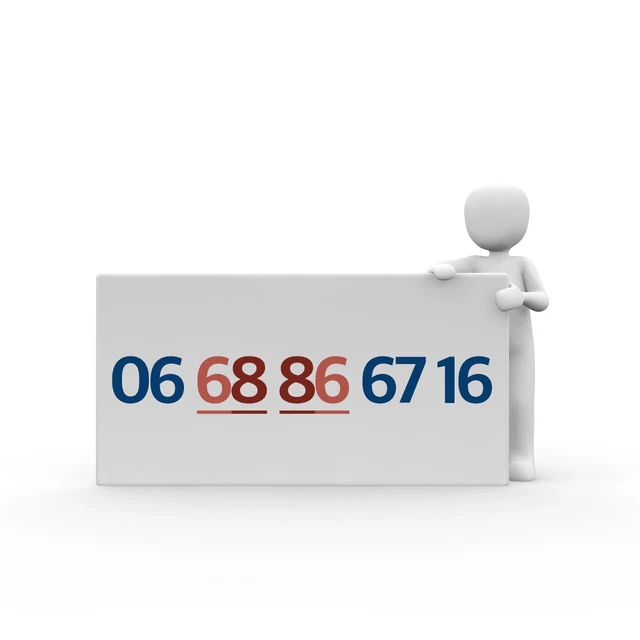 📞 Numéro VIP facile à retenir! Pour professionnel et particulier 🚀