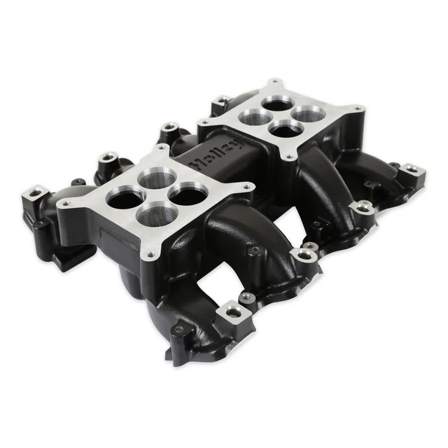 Holley EFI 300-134BK Holley LS EFI Manifold - 2x4 Dual Plane LS3/L92 - Black