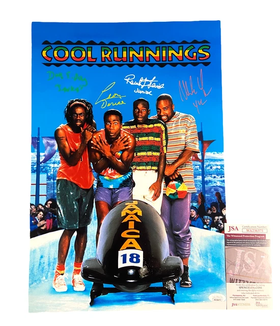 Cool Runnings Cast Signed 12X18 Photo Authentic Autograph Jsa Witness Coa