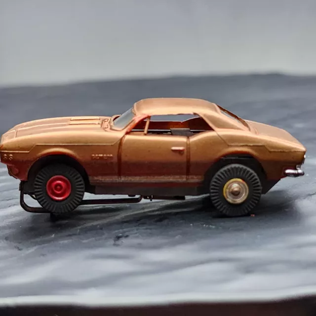 Super Rare Aurora Brown Camaro HO Slot Car, Vintage, Collectible, Racing 🏎️🏁