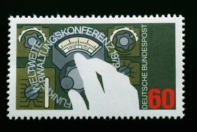 Bund BRD 1979 Nr. 1015  Funkverwaltungskonferenz  postfrisch