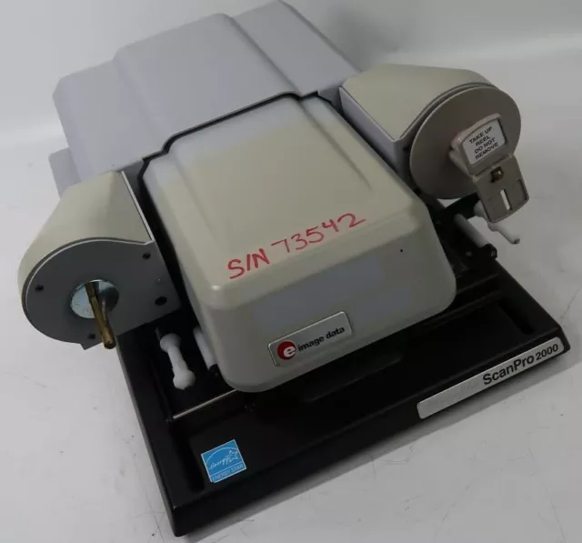 E-Image Data MSPGDX-SP7 Scanpro 2000 Microform Scanner - TESTED TO POWER ON ONLY