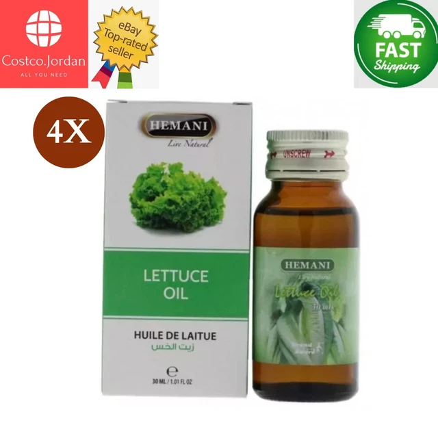 Huile De Laitue 30ml - Naturelle, Neuf, Pour Soins Bien-être Ou Aromathérapie
