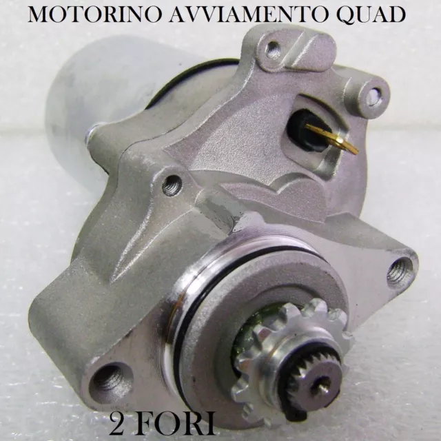 Motorino Avviamento 2 Fori Per Mini Quad Atv 50Cc-125Cc 4T