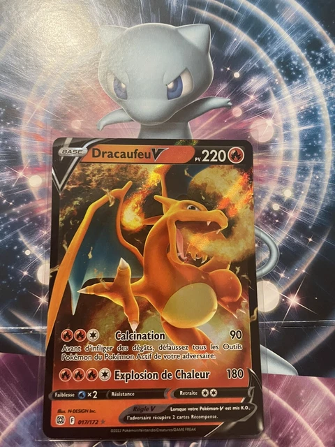 Charizard V - #017/172 - Pokemon TCG: Brilliant Stars Ultra Rare Holo 2022 Card