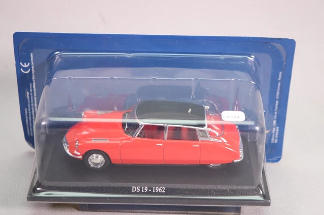 LK184 NOREV - UH Atlas 1/43 1:43 Citroen DS 19 1962 DS Collection 44