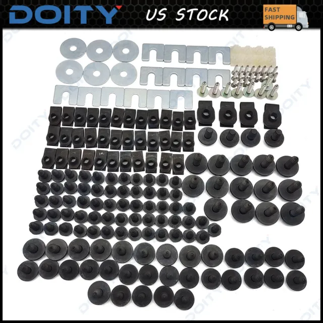 Front End Sheet Metal Hardware 206Pc Kit For Chevy Buick Pontiac Olds Camaro