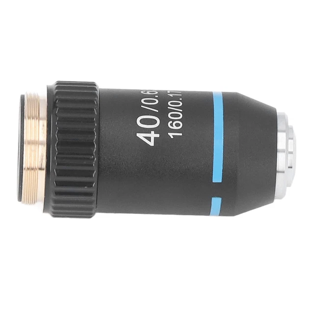 40X High Magnification Lens Microscope Objective Coating Auto Bounce 0.53mm