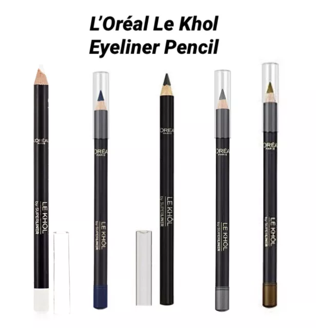 L'Oreal Colour Riche Le Khol Superliner Eyeliner Pencil - Choose Your Shade