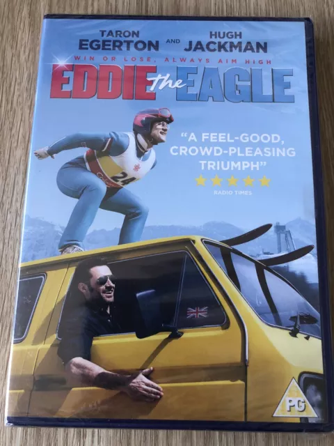 Film Eddie The Eagle Hugh Jackman Taron Egerton Dvd Neuf Sous Blister Rare