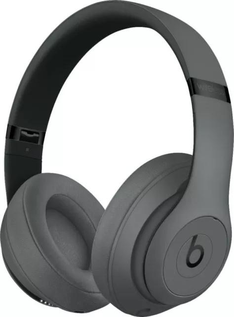 Original Apple Beats By Dr Dre Studio 3 Gray Wireless Bluetooth Kopfhörer Grey