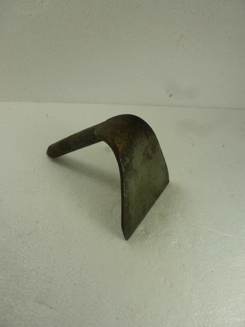 Antique 19th Century Blacksmith Made Wrought Iron Dough Scraper