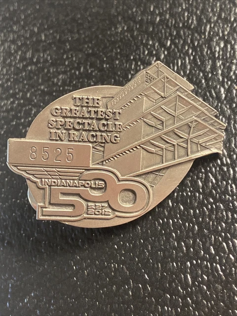2012 INDY 500 Bronze Pit Badge