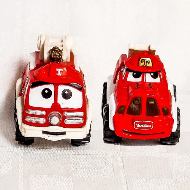VTG Tonka Chuck & Friends Fire Engines Lot of 2