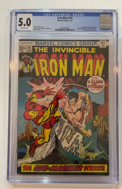 The Invincible Iron Man #54 CGC 5.0