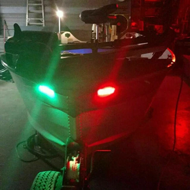 Voiture Clignotant Bus Stern Léger Côté Marquage Rouge + Vert Pratique