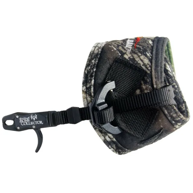 Tru Ball Scout Bone Collector Hook and Loop Index Finger Release- Black