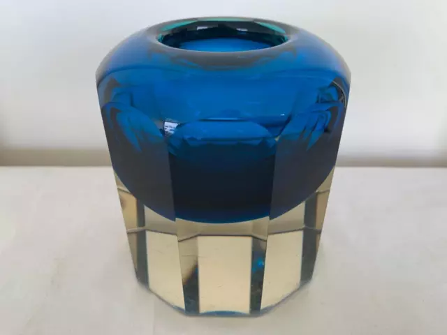 Vintage Mid-Century Italian Murano Art Glass Bowl Vase / Ashtray ? Unique Piece 3