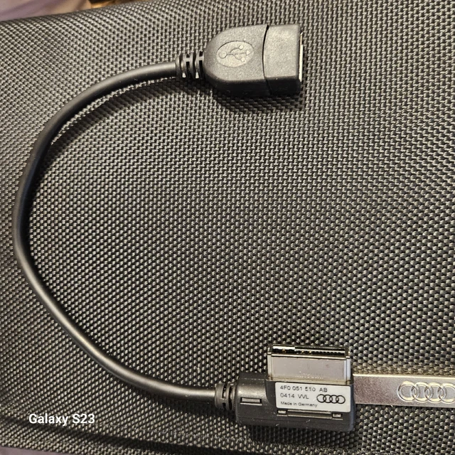 NEW Genuine*READ* Audi 4F0 051 510 AB Music Media Interface USB Cable Adapter.