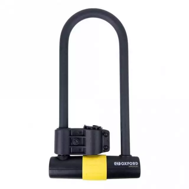 Oxford Products NEW Magnum Motorcycle U-Lock (170x315mm) w/Bracket (LK224)