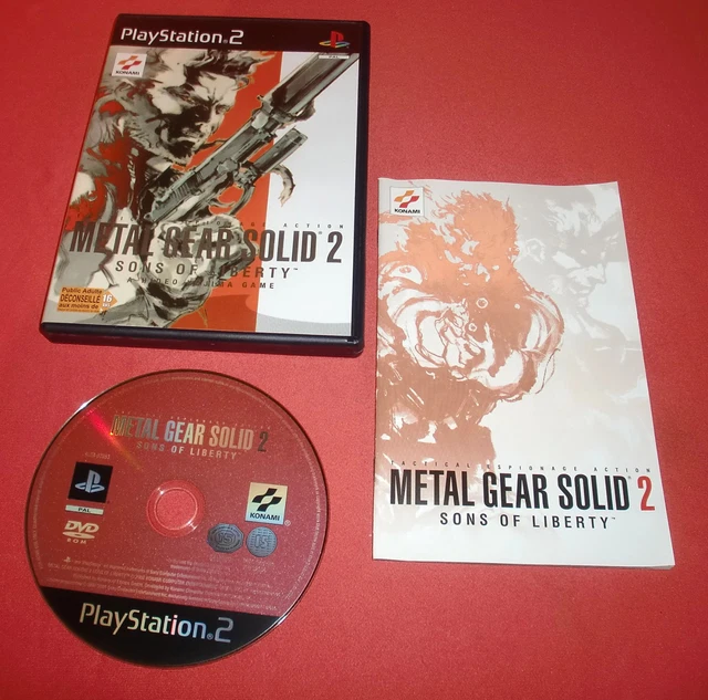 metal gear playstation 2 скачать