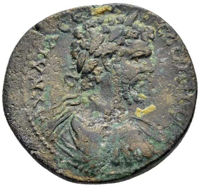 AA: Big RARE Roman Provincial Coin (30mm, 16g) Septimius Severus, Amaseia. a1528