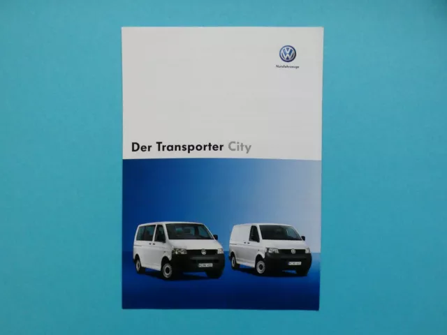 Brochure / catalogue / brochure VW bus T5 transporter city - 05/07