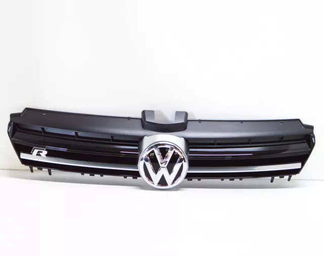 VW GOLF MK7 5G R-Line Front Bumper Radiator Grille 5G0853651EADQ NEW GENUINE